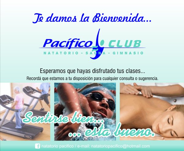 Publicidad “Pacífico Club”